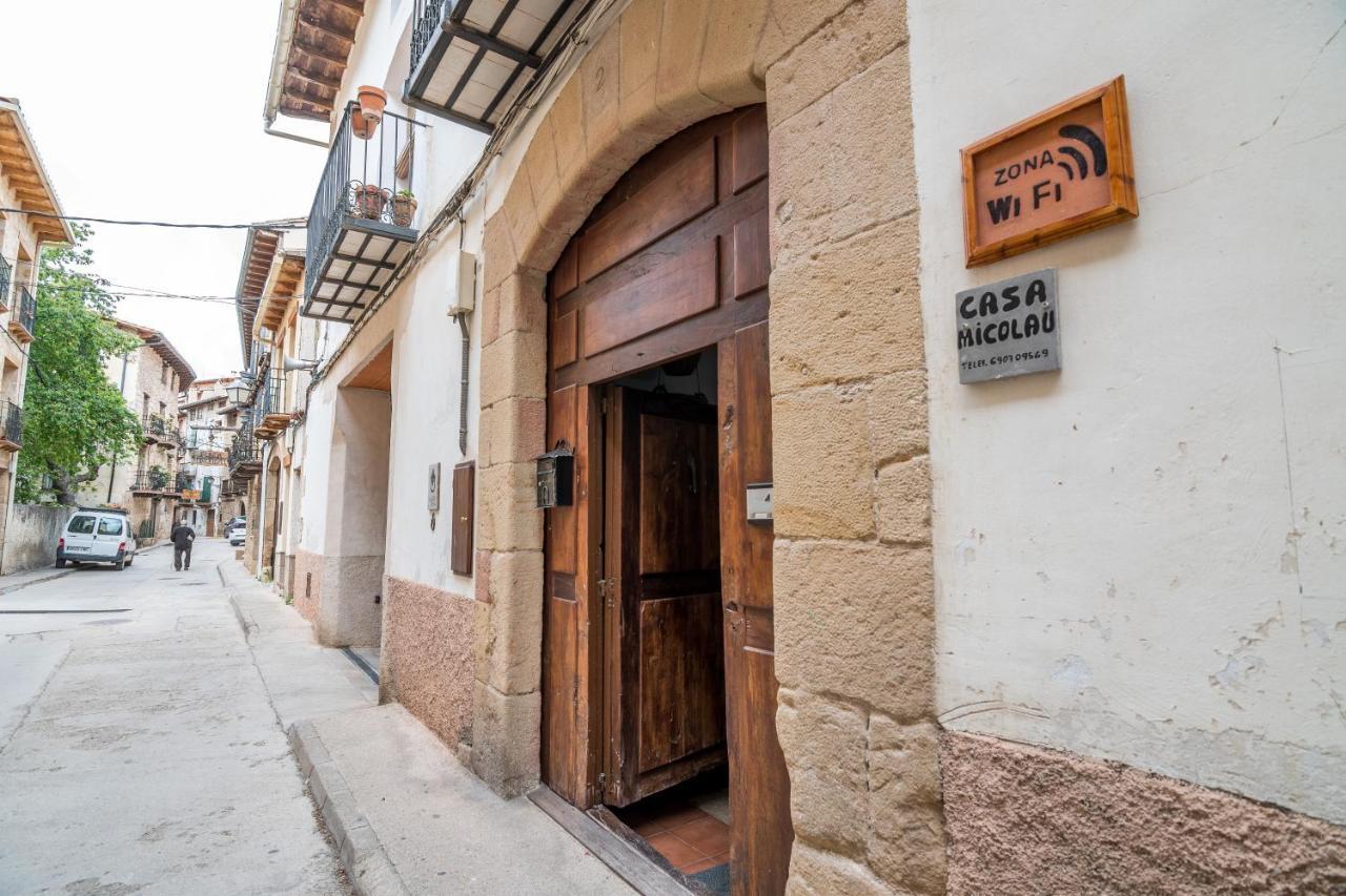 Casa Micolau Apartamento Beceite Exterior foto