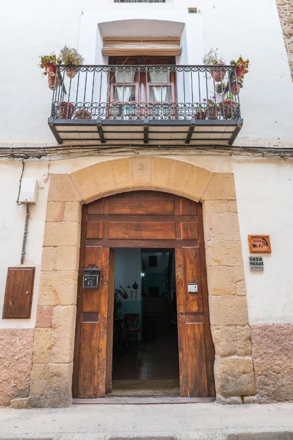 Casa Micolau Apartamento Beceite Exterior foto
